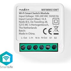 Τερματικό δικτύου Nedis Nedis WIFIWMS10WT ελεγκτής για έξυπνο φωτισμό Ενσύρματο και Ασύρματο Λευκό