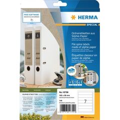 Ετικέτες φακέλων Herma HERMA Silphie A4 20 φύλλα 192x38