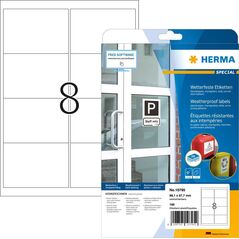 Herma HERMA Αδιάβροχες Ετικέτες Εμποτισμού Α4 20 Φύλλα 99.1x67.7