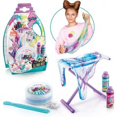 BigBuy Fun SO SLIME - Tie Dye Slime Kit 3 asst. (1149) /Arts and Crafts /Multi