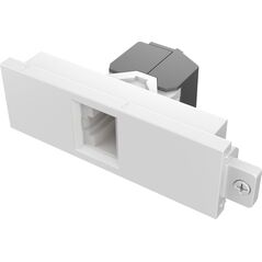 Vision VISION Techconnect Modulare AV-Frontplatte - 30 ΧΡΟΝΙΑ ΕΓΓΥΗΣΗ - RJ45 CAT6A-Μονάδα - Υποδοχή στο μπροστινό μέρος - Σφιγκτήρας γυμνού σύρματος στο πίσω μέρος - Χαμηλή διασταυρούμενη ομιλία (NEXT) ανά σχεδίαση - σύμφωνη με τις προϋποθέσεις εγγύησης σ