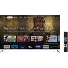 Telewizor Strong Strong SRT 55UF8733 139,7 cm (55") 4K Ultra HD Smart TV Wi-Fi Metaliczny, Srebrny 350 cd/m²