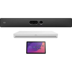 System przekazu sygnału AV Cisco Cisco Webex Room Kit EQ - Kit fur Videokonferenzen (Cisco Webex Quad Camera, Cisco Webex Codec EQ) - Certified for Microsoft Teams Rooms - Carbon Black