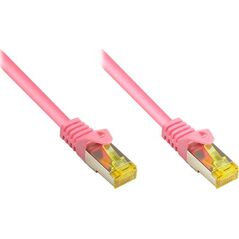 Καλώδιο Patch Good Connections Good Connections με Cat.7 Rohk. ματζέντα 2μ