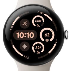 Έξυπνο ρολόι Google Pixel Watch 3 45mm Wifi Ασημί/Porc LF