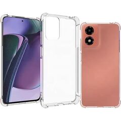 Θήκη πίσω κάλυμμα INSMAT Insmat Impact, Motorola G04, διαφανές