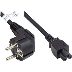Καλώδιο τροφοδοσίας Good Connections Good Connections Schutzkontakt-Stecker gew.- C5 schw.1,8m