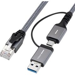 Προσαρμογέας USB MicroConnect CAT6 FTP σε προσαρμογέα USB A-C