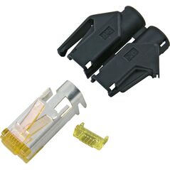 EFB EFB Elektronik H7642.4-100, RJ-45, Black, Male, Straight, Cat6a, S/UTP (STP)