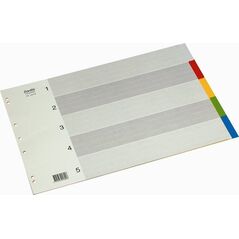 Διαχωριστικά Bantex lyreco 5-τμημάτων a3 οριζόντια