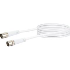 Schwaiger Schwaiger Ομοαξονικό καλώδιο Κατηγορία A + 10 dB 1.5 m Vodafon λευκό