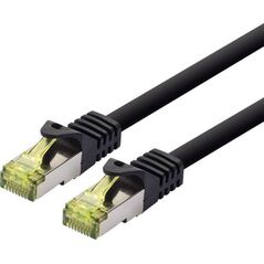 LOGON LOGON TCR6ASS070BL καλώδιο δικτύου Μαύρο 7 m Cat6a S/FTP (S-STP)