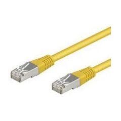 Goobay 0.25m Cat. 5e SFTP kabel sieciowy Żółty 0,25 m