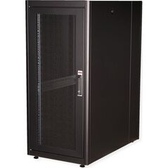 ROLINE Serverschrank Basic 48,26cm 19Zoll 26 HE 600x1000 BxT perforiert schwarz