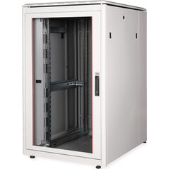 ROLINE Netzwerkschrank Pro 48,26cm 19Zoll 26 HE 800x1000 BxT Glast�r grau