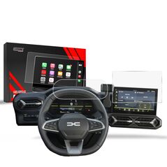 Matte GrizzGlass CarDisplay Protection Dacia Spring 10" 2024 [2in1]