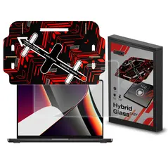 Hybrid glass GrizzGlass HybridGlass Easy for Apple MacBook Pro 14" 2021