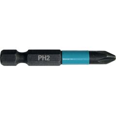 MAKITA ΜΥΤΗ ΚΑΤΣΑΒΙΔΙΟΥ PH2-50mm /2τμχ. IMPACT BLACK