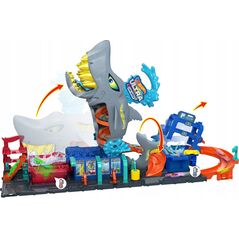 Mattel Hot Wheels City Ultra Myjnia Rekina Zestaw (HTN82 )