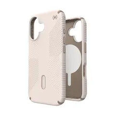 Case Speck Presidio2 Grip ClickLock & MagSafe Apple iPhone 16 (Bleached Bone / Heirloom Gold / Hazel Brown)