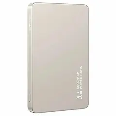 USAMS US-CD231 Power bank with wireless charging 5000mAh 20W PD Fast Charge titanium