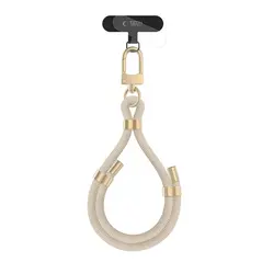 Tech-Protect C4S Rope Wrist Strap Beige/gold