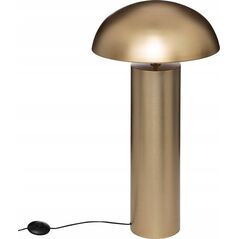 Atmosphera Lampa stojąca do salonu CHAMPI, złota, grzybek, wys. 97 cm