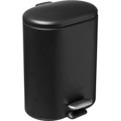 Kosz na śmieci 5five Kosz na śmieci z pedałem SILIFLEX, 6 L, czarny