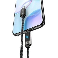 Usams USAMS Kabel USB-C na USB-C 100W 1,2m      Zinc Alloy Fast Charging Data Cable Meteor Series SJ744USB01 (US-SJ744)