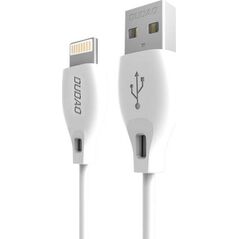 Kabel USB Dudao USB-A - Lightning 1 m Biały (52147)