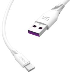 Kabel USB Dudao USB-A - 1 m Biały (52143)