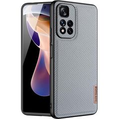 Dux Ducis Dux Ducis Fino etui pokrowiec pokryty nylonowym materiałem Xiaomi Poco X4 NFC 5G niebieski