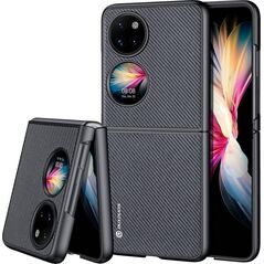 Dux Ducis Dux Ducis Fino etui pokrowiec pokryty nylonowym materiałem Huawei P50 czarny