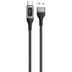 Kabel USB Dudao USB-A - USB-C 1 m Czarny (6973687243678)
