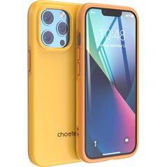 Choetech Choetech etui pokrowiec iPhone 13 Pro Max pomarańczowy (PC0114-MFM-YE)