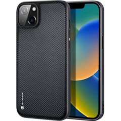 Dux Ducis Dux Ducis Fino etui pokrowiec pokryty nylonowym materiałem iPhone 14 Max czarny
