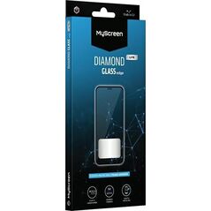 MyScreen Protector Apple iPhone 14 Pro Max 6.7"- Szkło hartowane na lekko zaokrąglone ekrany DIAMOND GLASS LITE edge FULL GLUE