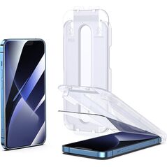 Joyroom Joyroom Easy Fit szkło hartowane Full Screen ze stelażem montażowym do iPhone 14 Plus (6,7") (JR-DH11)