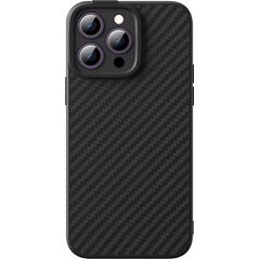 Baseus Etui + szkło Baseus Synthetic Fiber MagSafe Apple iPhone 14 Pro Max czarne