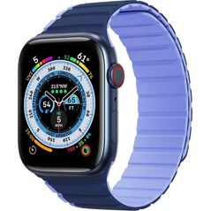 DUXDUCIS Pasek magnetyczny Dux Ducis Strap (LD Version) Apple Watch 4/5/6/7/SE/8/Ultra 44/45/49mm niebieski