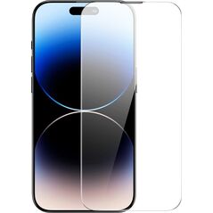 Baseus Szkło hartowane Baseus 0.3mm Glass Apple iPhone 14 Pro Max z filtrem przeciwpyłowym + ramka montażowa