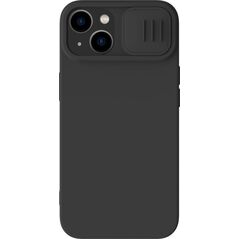 Nillkin Etui Nillkin CamShield Silky Silicone do iPhone 15 Plus (czarne)
