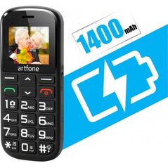 Telefon komórkowy Artfone Mobilusis telefonas senjorams Arftone CS-182