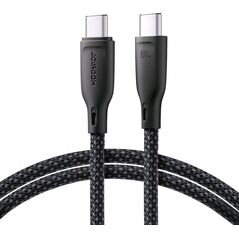 Kabel USB Joyroom USB-C - USB-C 1 m Czarny (6941237110183)