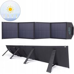 Choetech Choetech ładowarka solarna 100W składana USB C, 2x USB PD QC czarna (SC009-V2)