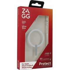 Zagg International ZAGG Crystal Palace Snap - obudowa ochronna do iPhone 14 Plus/15 Plus kompatybilna z MagSafe (clear)