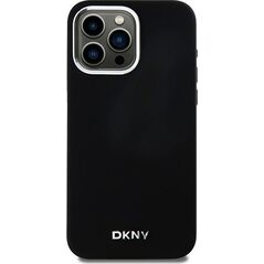 DKNY DKNY DKHMP14XSMCHLK iPhone 14 Pro Max 6.7" czarny/black hardcase Liquid Silicone Small Metal Logo MagSafe