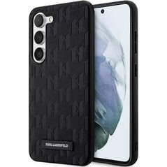 Karl Lagerfeld Karl Lagerfeld Saffiano Monogram Metal Logo - Etui Samsung Galaxy S24 (czarny)