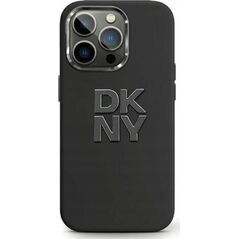 DKNY DKNY Liquid Silicone Metal Logo - Etui iPhone 15 / 14 / 13 (czarny)