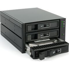 Κελύφος Fantec FANTEC BP-T2131, SAS & SATA backplane για 3x 3.5"/2.5" HDD/SSD, μαύρο